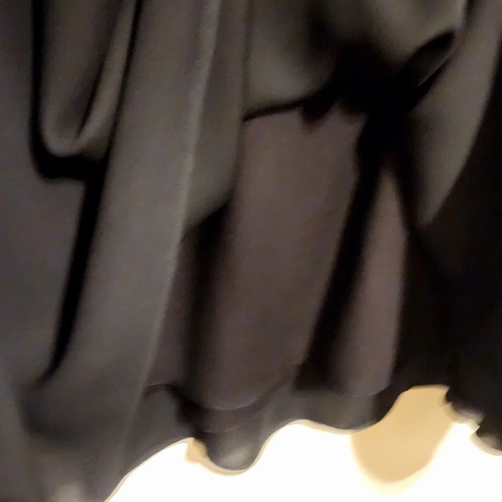 Hugo Boss | Classic Black Long Sleeve Faux Wrap Dagatta Dress (US Size 14) - Picture 10 of 16